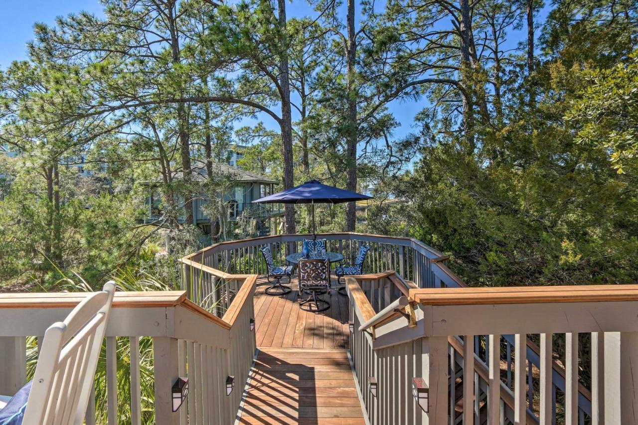 Airy Treehouse With Bikes Walk To Harbour Town! Villa Hilton Head Island Exterior foto