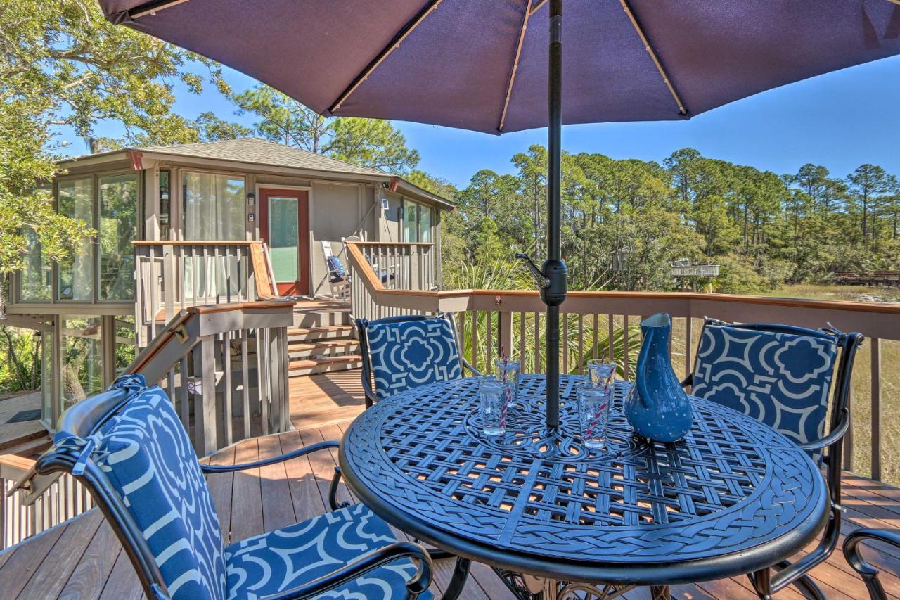 Airy Treehouse With Bikes Walk To Harbour Town! Villa Hilton Head Island Exterior foto