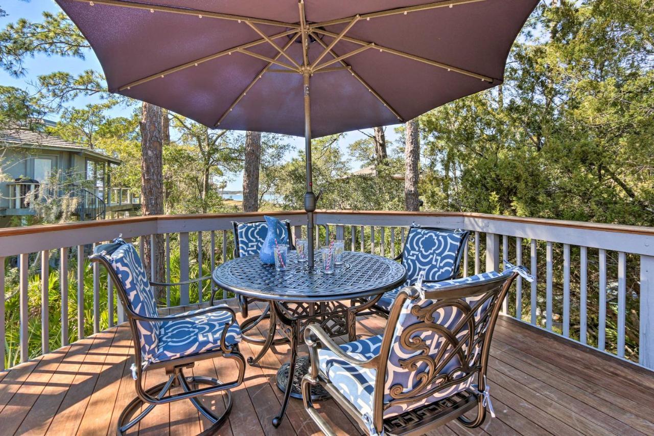 Airy Treehouse With Bikes Walk To Harbour Town! Villa Hilton Head Island Exterior foto