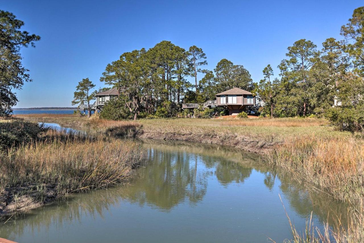 Airy Treehouse With Bikes Walk To Harbour Town! Villa Hilton Head Island Exterior foto
