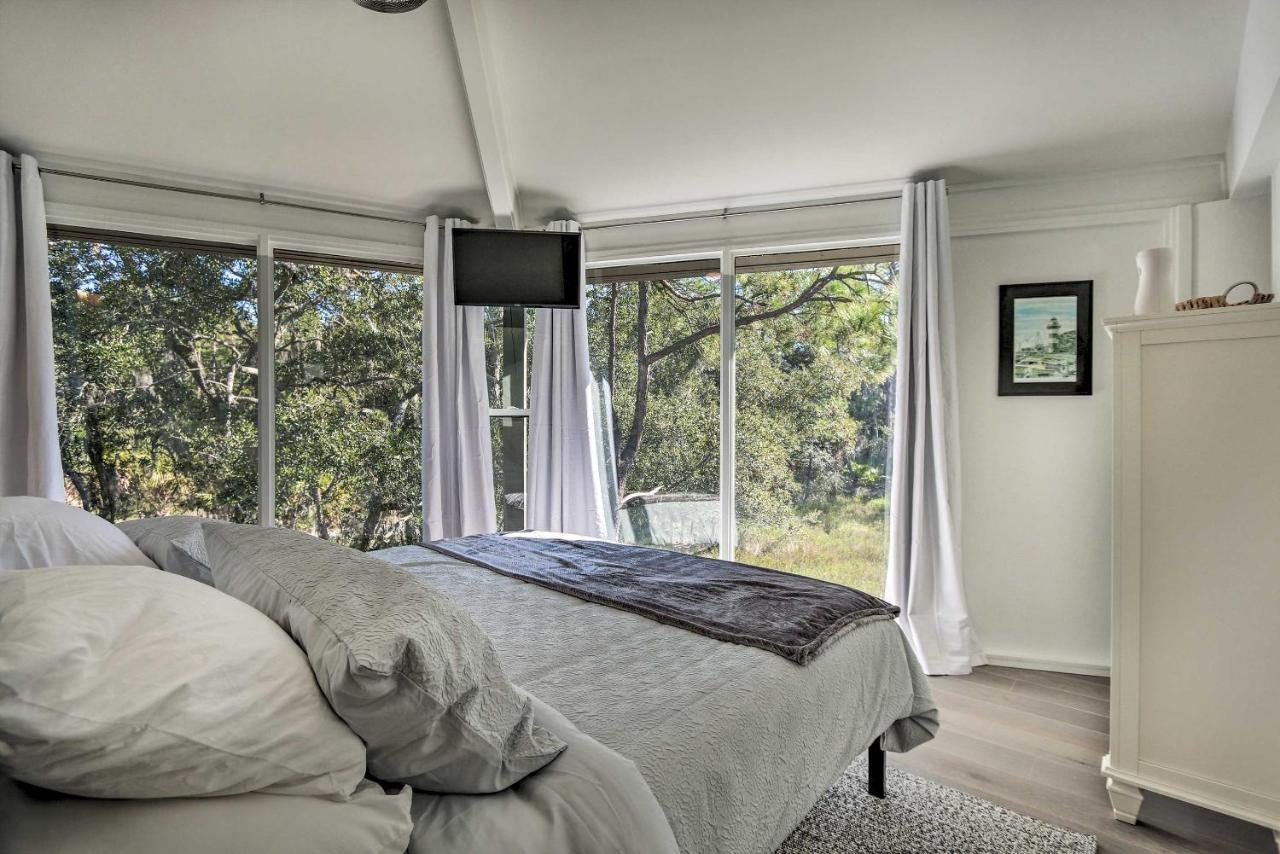 Airy Treehouse With Bikes Walk To Harbour Town! Villa Hilton Head Island Exterior foto